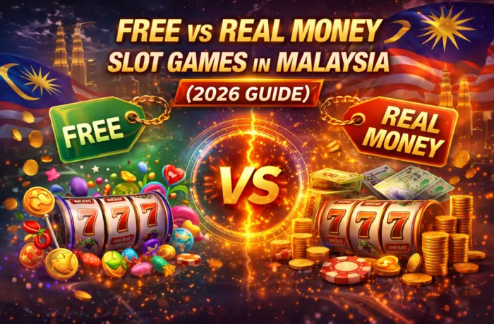free vs real money slot games in malaysia