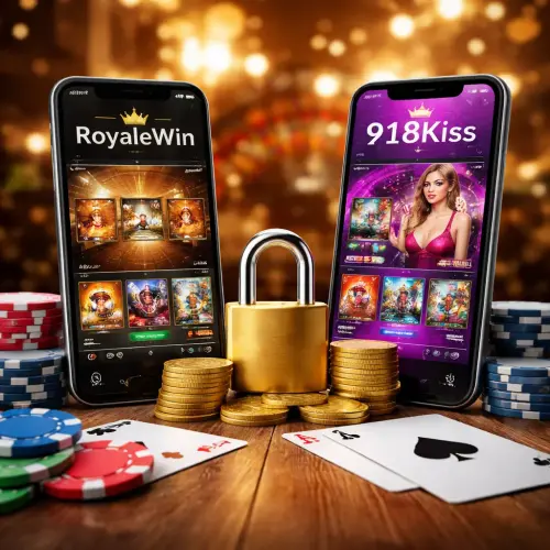 RoyaleWin vs 918Kiss trust, RoyaleWin vs 918Kiss, trusted online casino Malaysia, RoyaleWin security
