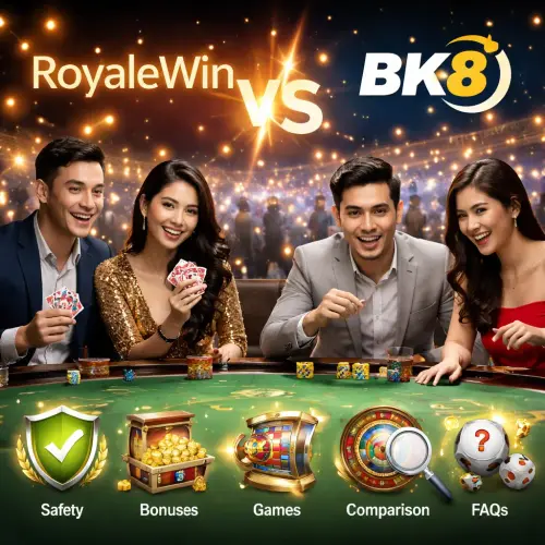 RoyaleWin vs BK8, best online casino Malaysia, BK8 Malaysia review