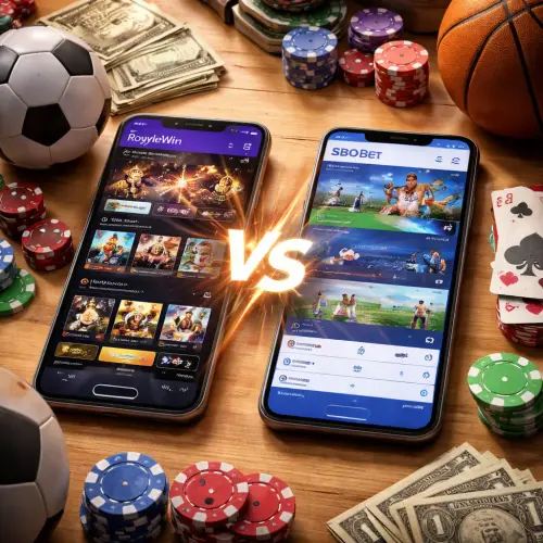 RoyaleWin vs SBOBet, RoyaleWin review, SBOBet review